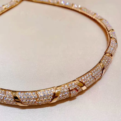 [Glow Muse]HAUTE COUTURE GOLD SERPENTI NECKLACE
