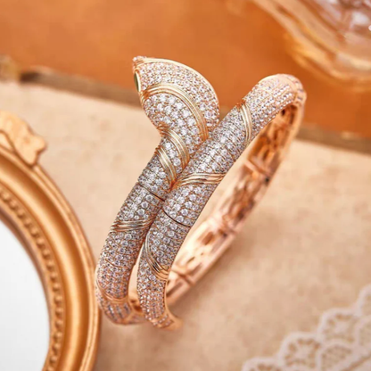 [Glow Muse]HAUTE COUTURE GOLD SERPENTI BRACELET