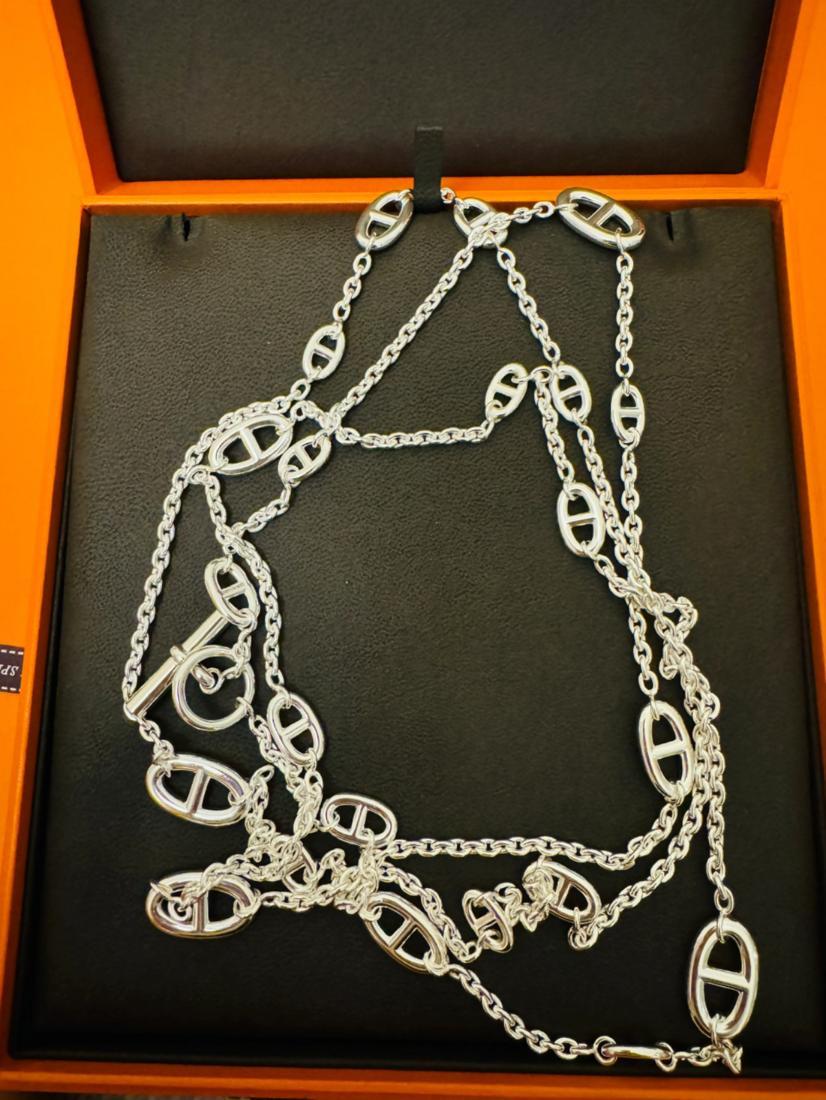 [Glow Muse]Classic Silver Sweater Chain