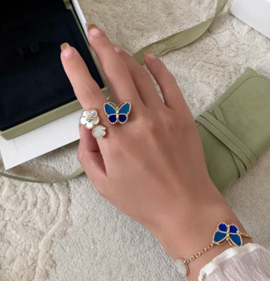 [Glow Muse]2026 NEW TWIN BUTTERFLY LUCKY RING