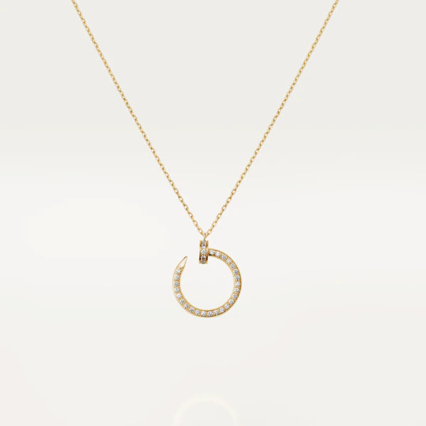 [Glow Muse]JUSTE NECKLACE GOLD DIAMONDS