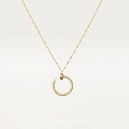 [Glow Muse]JUSTE NECKLACE GOLD DIAMONDS