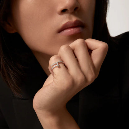 [Glow Muse]JUSTE RING 1.8MM SILVER DIAMONDS