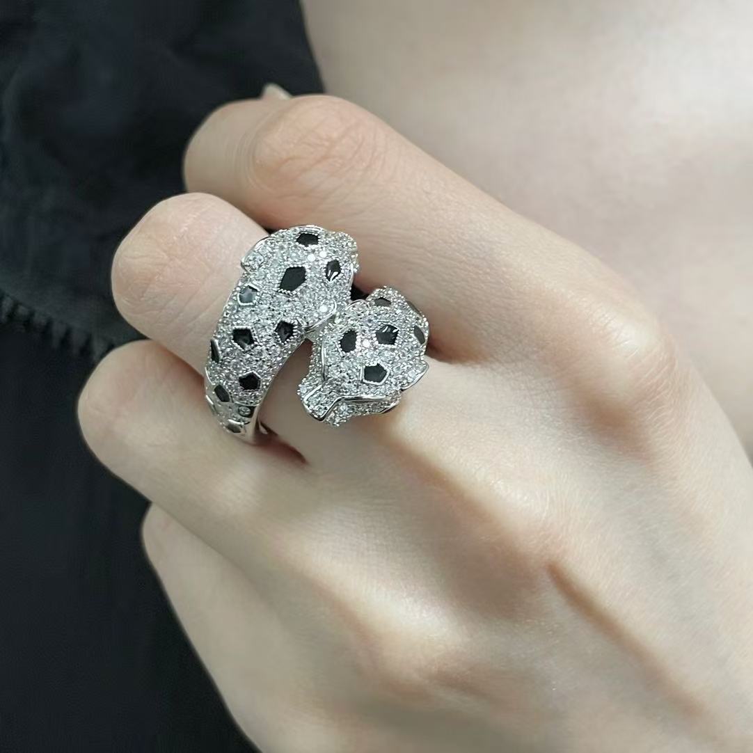 [Glow Muse]PANTHERE  ALL DIAMOND RING
