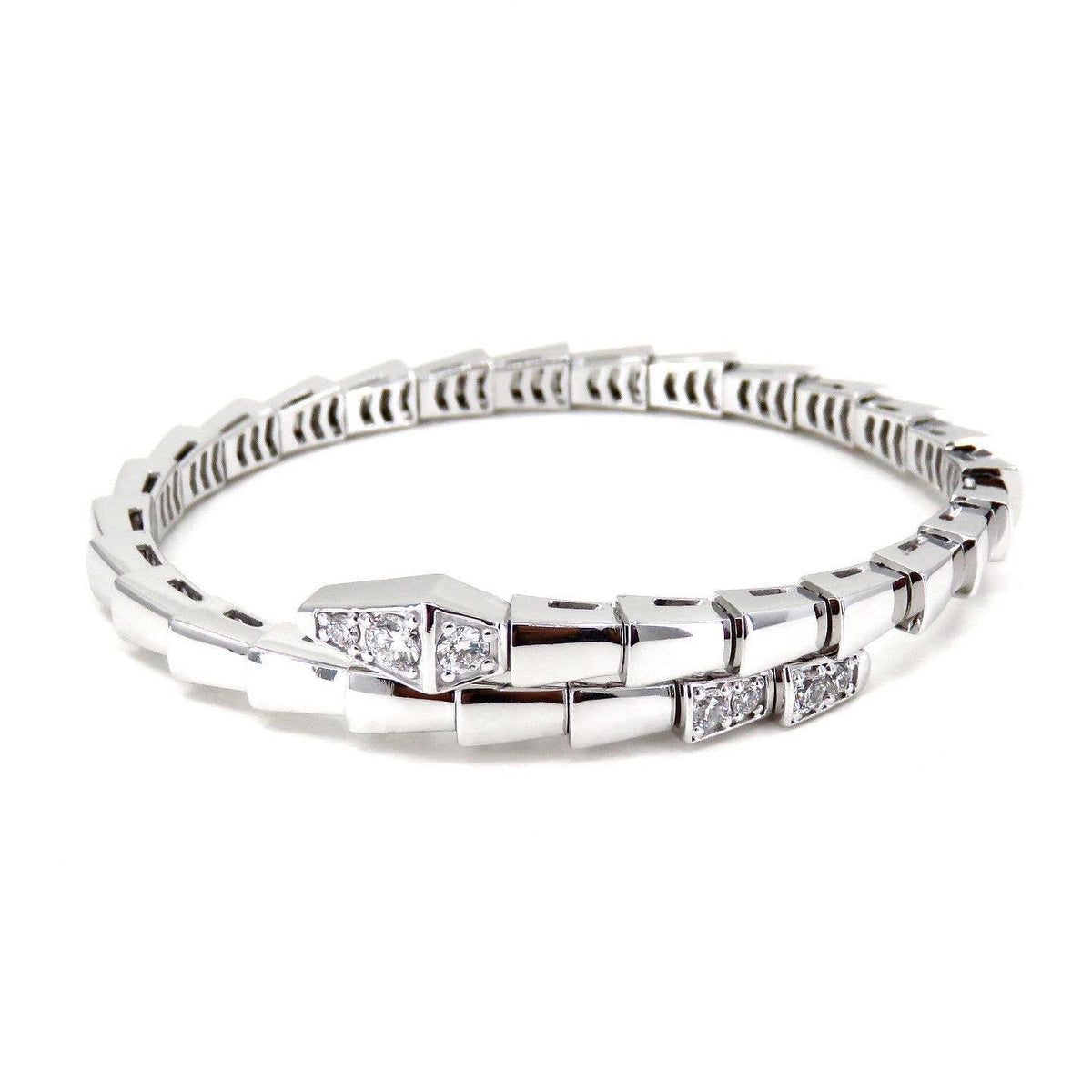 [Glow Muse]SERPENTI BRACELET DIAMONDS SILVER