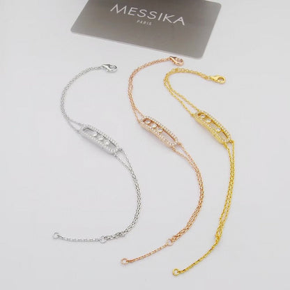 [Glow Muse] Move Classique pavé bracelet