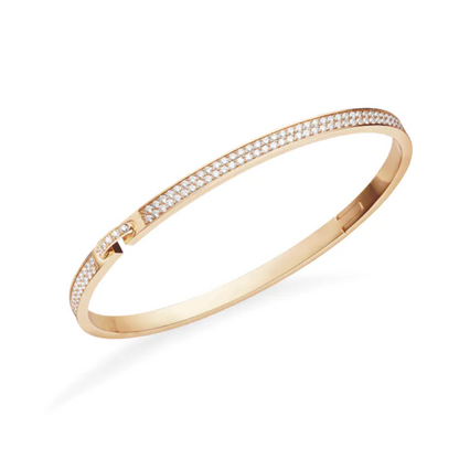 [Glow Muse]LIENS VIDENCE DIAMOND PAVED BRACELET
