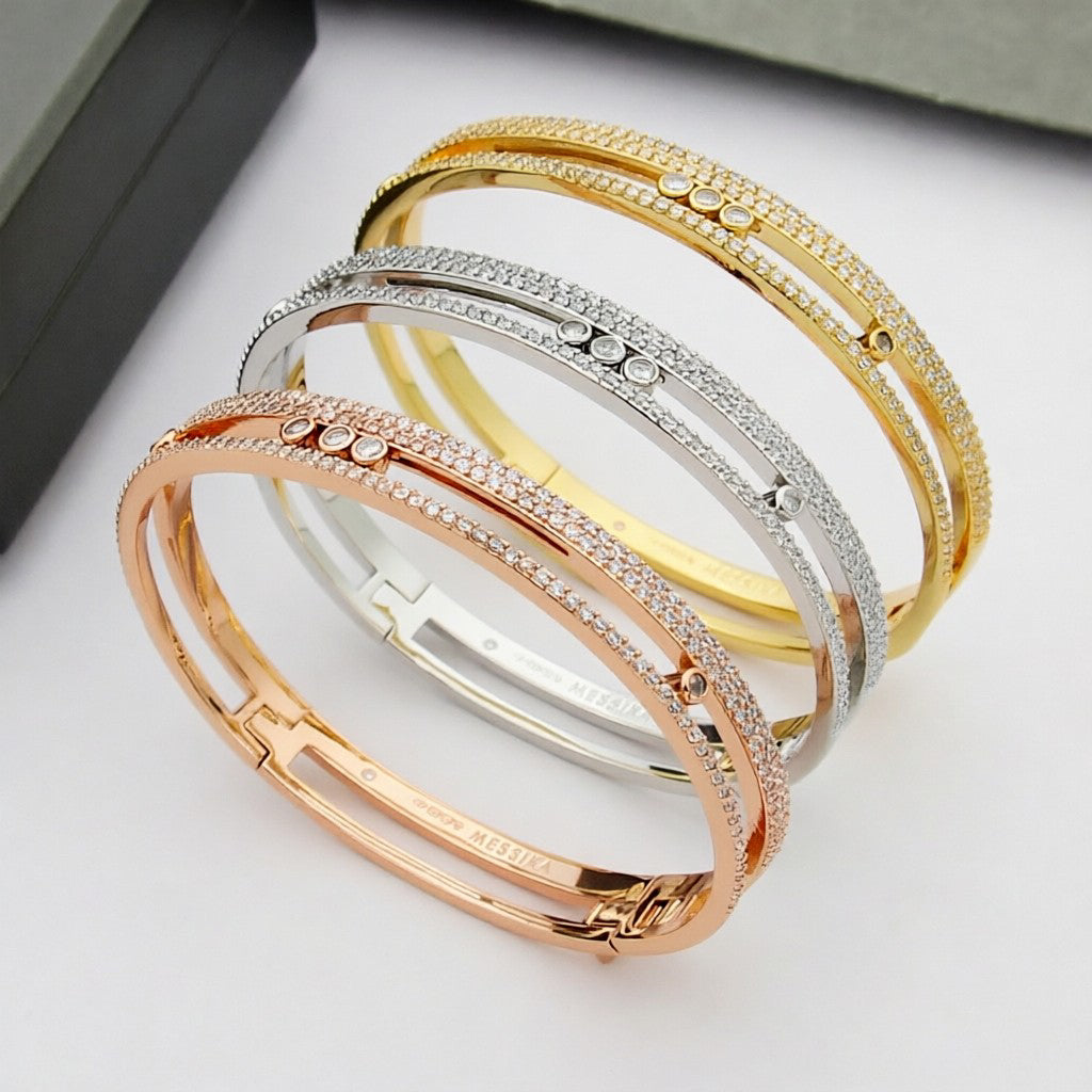 [Glow Muse]Move Romane pavé bangle