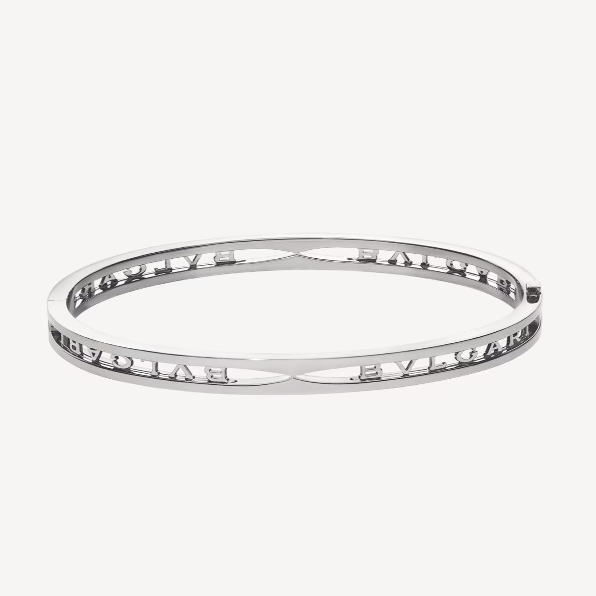 [Glow Muse]ZERO 1 SPIRAL LOGO SILVER BRACELET