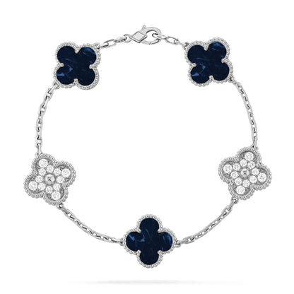 [⭐Glow Muse]CLOVER 5 MOTIF PIETERSITE BRACELET COLLECTION