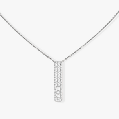 [Glow Muse]MY FIRST DIAMOND PAVED NECKLACE