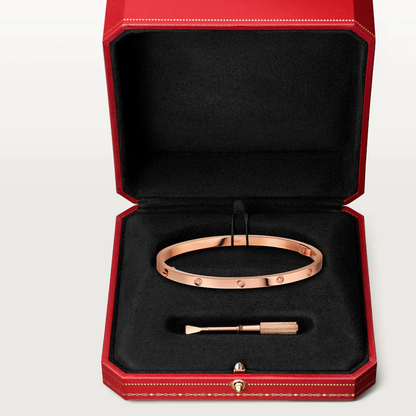 [Glow Muse]LOVE BRACELET 3.65MM 10 DIAMONDS