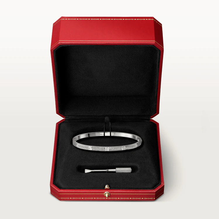 [Glow Muse]LOVE BRACELET 3.65MM DIAMOND-PAVED