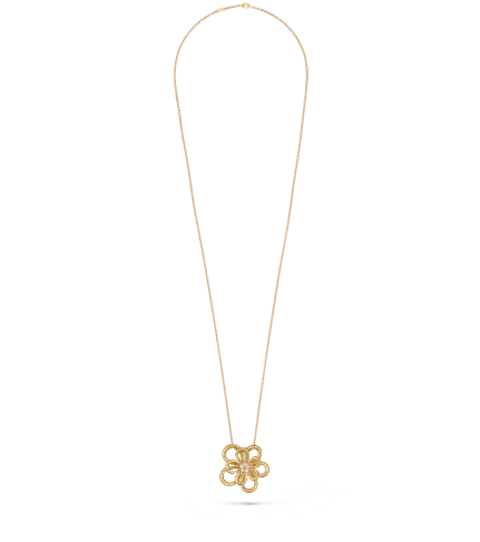 [⭐Glow Muse]Flowerlace Brooch Pendant