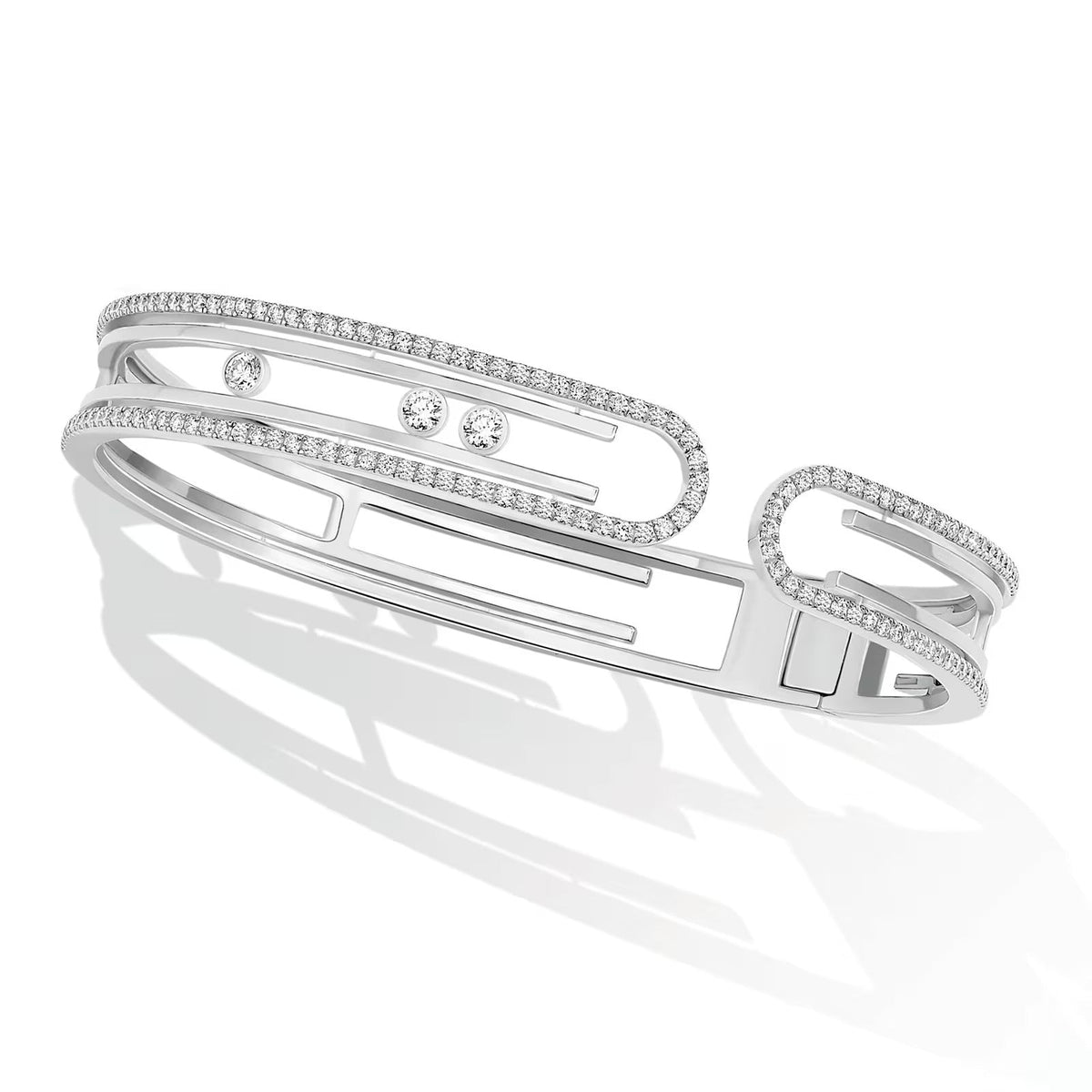 [Glow Muse]MOVE 10TH PAVED DIAMOND BRACELET