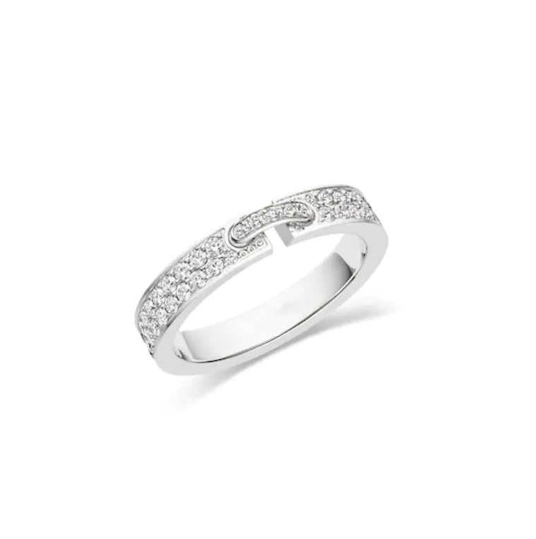 [Glow Muse]ALLIANCE LIENS VIDENCE PAVED DIAMOND 4MM RING