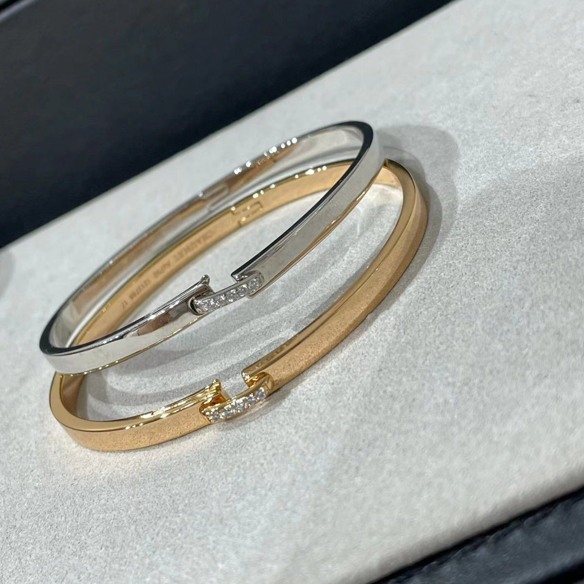 [Glow Muse]LIENS EVIDENCE DIAMOND BRACELET