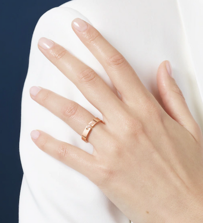[Glow Muse]ALLIANCE LIENS VIDENCE DIAMOND 4MM RING