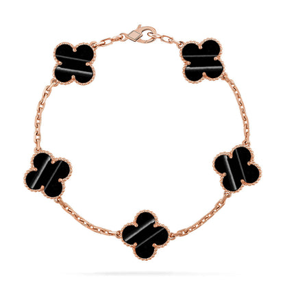 [⭐Glow Muse] CLOVER 5 MOTIF PULSAR STONE BRACELET COLLECTION