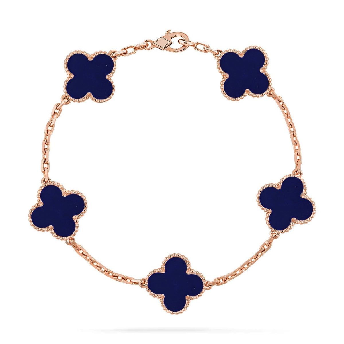 [⭐Glow Muse]CLOVER 5 MOTIF LAPIS LAZULI BRACELET COLLECTION