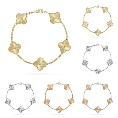 [⭐Glow Muse] CLOVER 5 MOTIF LASER BRACELET COLLECTION