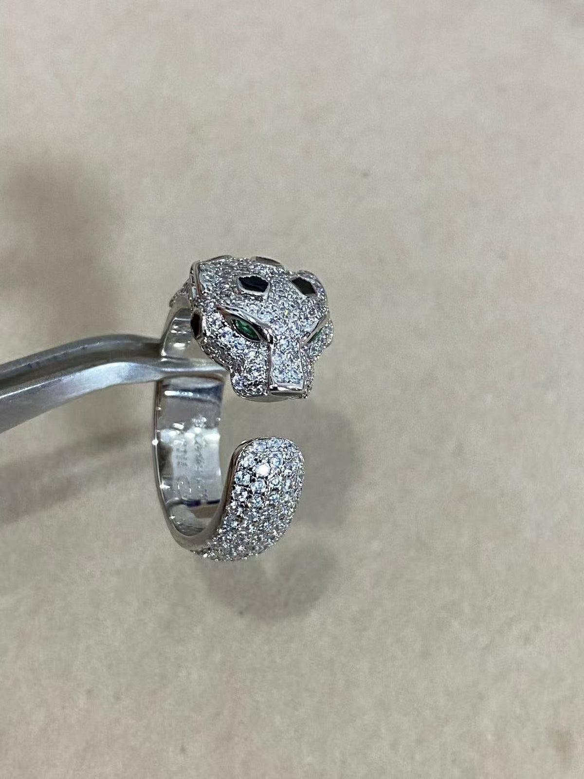 [Glow Muse]PANTHERE  DIAMOND RING