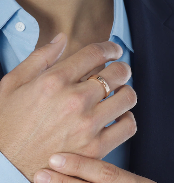 [Glow Muse]ALLIANCE LIENS VIDENCE 4MM RING