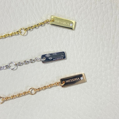 [Glow Muse]Demo Eye Pave-Set Diamond Bracelet