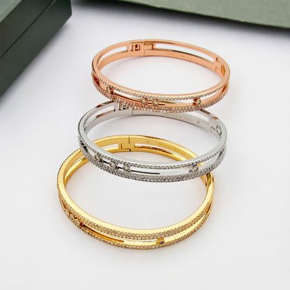 [Glow Muse]Move Romane pavé bangle