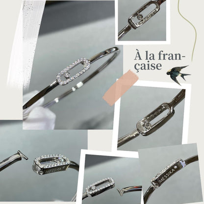 [Glow Muse]Move Uno pavé flex bangle medium