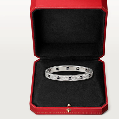 [Glow Muse]LOVE BRACELET 6.1MM DIAMOND-PAVED CERAMIC