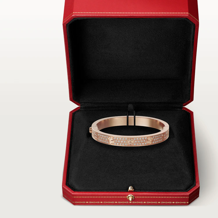 [Glow Muse]LOVE BRACELET 6.1MM DIAMOND-PAVED