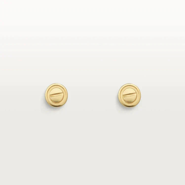 [Glow Muse]LOVE EARRINGS GOLD 10MM