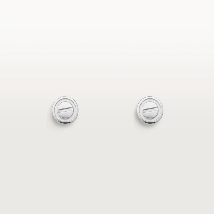 [Glow Muse]LOVE EARRINGS SILVER 10MM