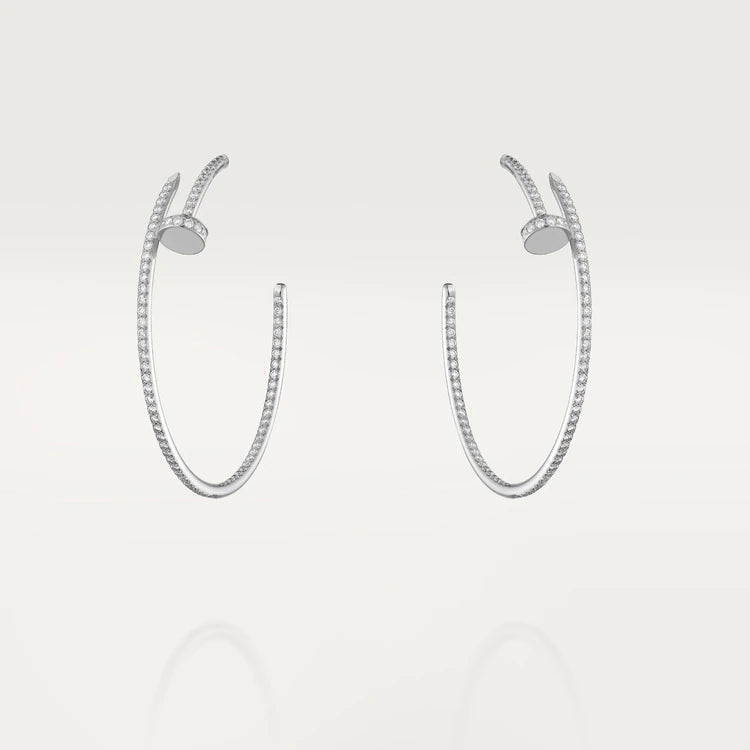 [Glow Muse]JUSTE EARRINGS FULL DIAMONDS 1.8MM