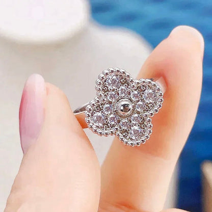 [Glow Muse]CLOVER DIAMOND RING