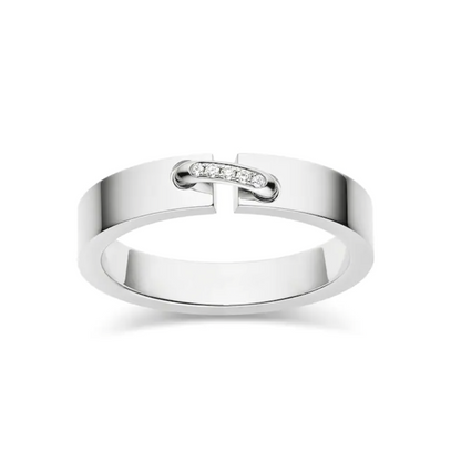 [Glow Muse]ALLIANCE LIENS VIDENCE DIAMOND 4MM RING