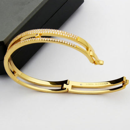 [Glow Muse]Move Romane pavé bangle