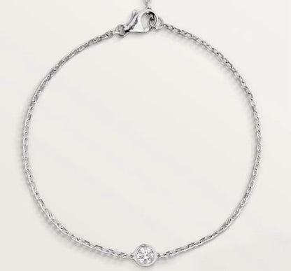 [Glow Muse jewelrys]CT New Single Diamond Bracelet