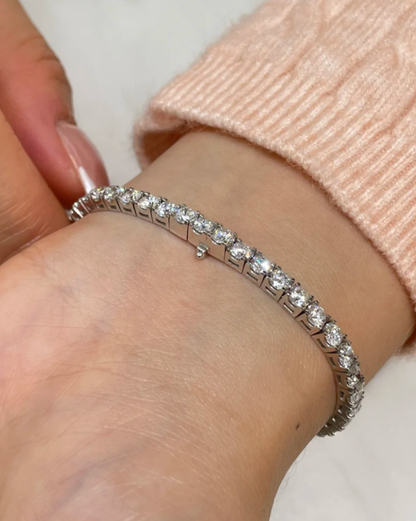 [Glow Muse]  CLASSIC BASEBALL BRACELAT, 52 DIAMOND