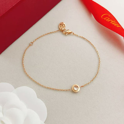[Glow Muse jewelrys]CT New Single Diamond Bracelet