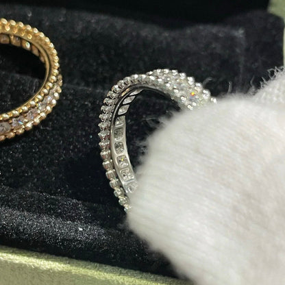 [Glow Muse]PERLEE DIAMOND SILVER RING