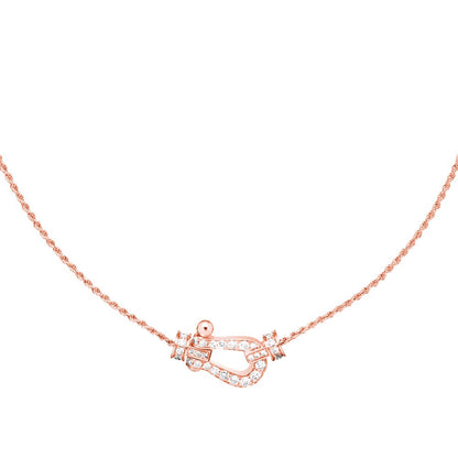 [Glow Muse]FORCE 10 PINK GOLD DIAMOND NECKLACE