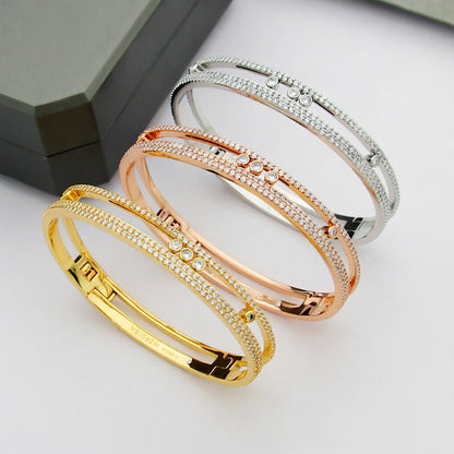 [Glow Muse]Move Romane pavé bangle