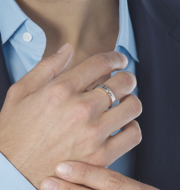 [Glow Muse]ALLIANCE LIENS VIDENCE 4MM RING