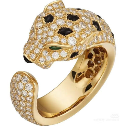 [Glow Muse]PANTHERE  DIAMOND RING
