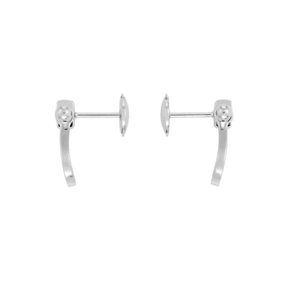 [Glow Muse]FORCE 10 FULL DIAMOND STUD EARRINGS MINI MODEL