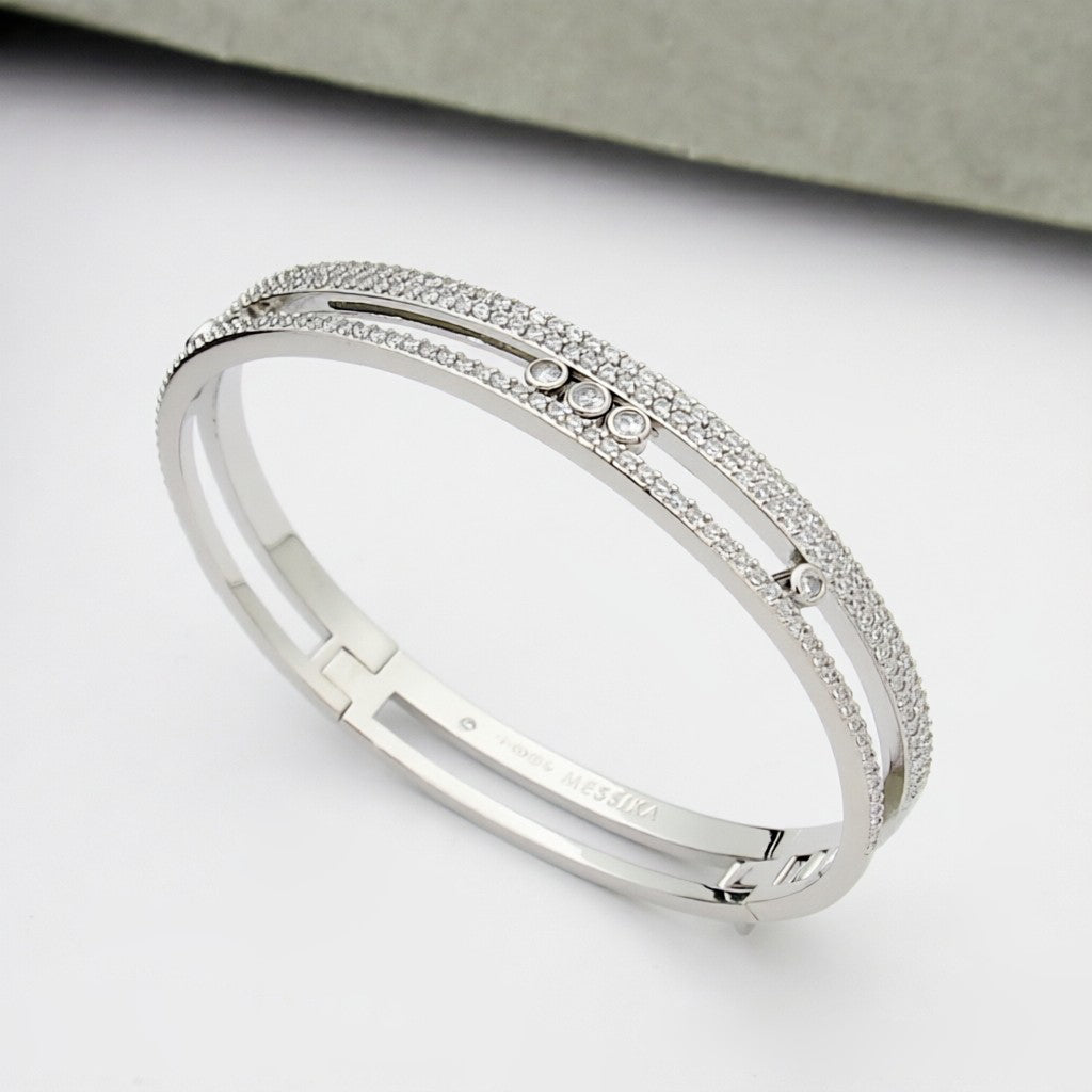 [Glow Muse]Move Romane pavé bangle
