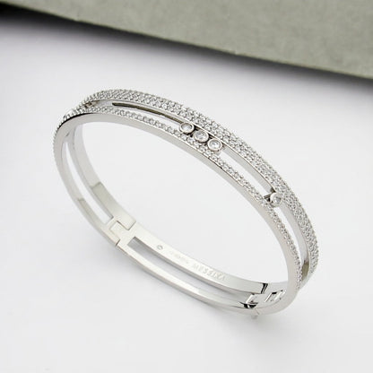 [Glow Muse]Move Romane pavé bangle