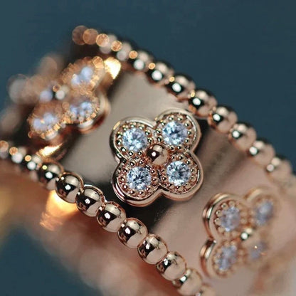 [Glow Muse]CLOVER KALEIDOSCOPE RING 10MM